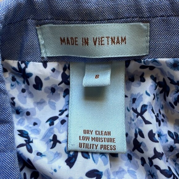 Class Club 2 piece light blue suit - jacket coat & pants Boys Size 8 - Picture 6 of 16